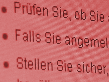 Häufige Fragen Bildschirmfoto