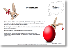 Aktivierung Osterbräuche