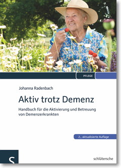 Buchcover "Aktiv trotz Demenz" von Johanna Radenbach