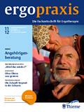 Titelbild ergopraxis Ausgabe 11/12 2011