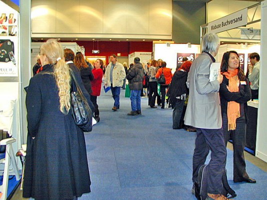 Reges Treiben auf der Messe