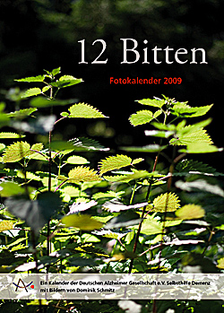 Titelblatt des Fotokalenders '12 Bitten' für das Jahr 2009