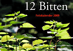 Titelblatt des Fotokalenders '12 Bitten' für das Jahr 2009